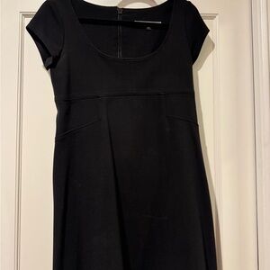Diane Von Furstenberg Black A-line Mini Dress